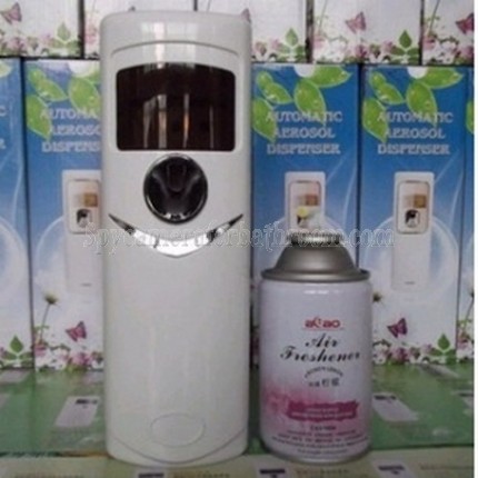 Buy Automatic Aerosol Dispenser Hidden Camera HD 720P 16GB Waterproof Spy Camera DVR at Hydronium Air Purifier Spy Camera,Bathroom Spy Camera professional shop